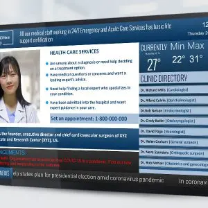 Hospital Digital Signage